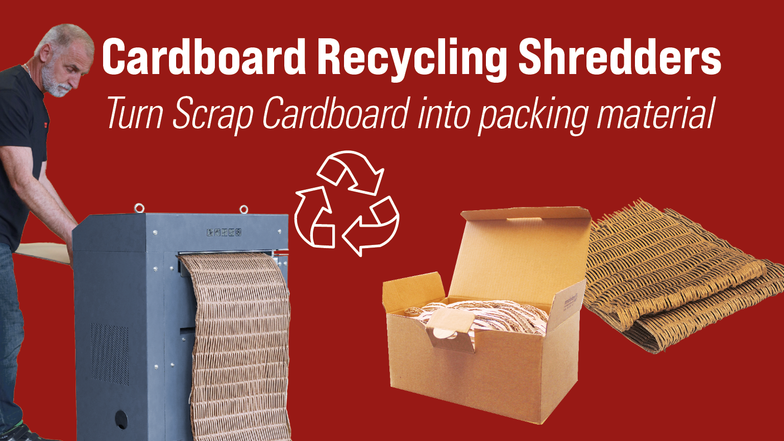 Cardboard Recycling Shredders Banners