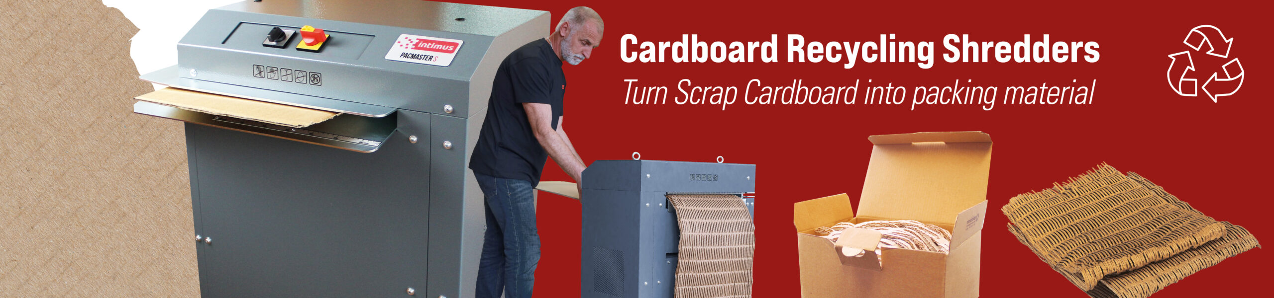 Cardboard Recycling Shredders Banners