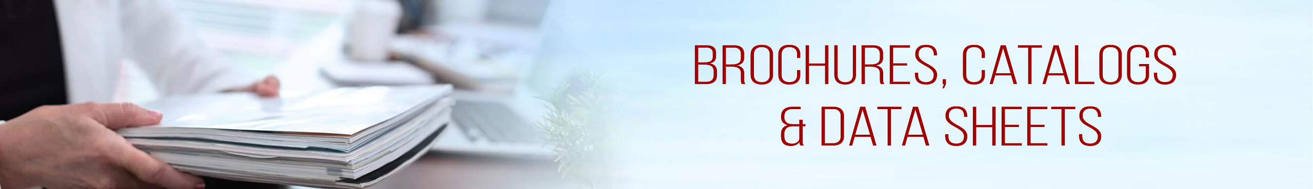 Literature Section Banner